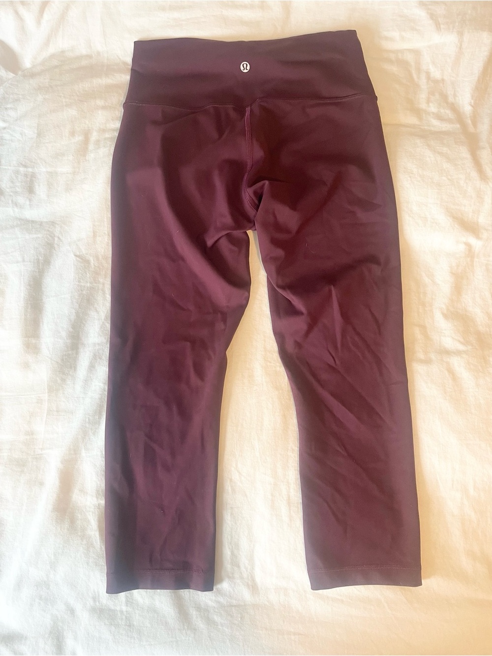 lululemon athletica Burgundy Capri Leggings